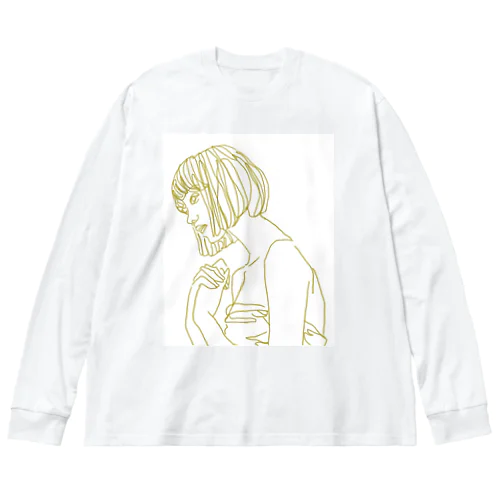 恋する乙女。 ビッグシルエットロングスリーブTシャツ