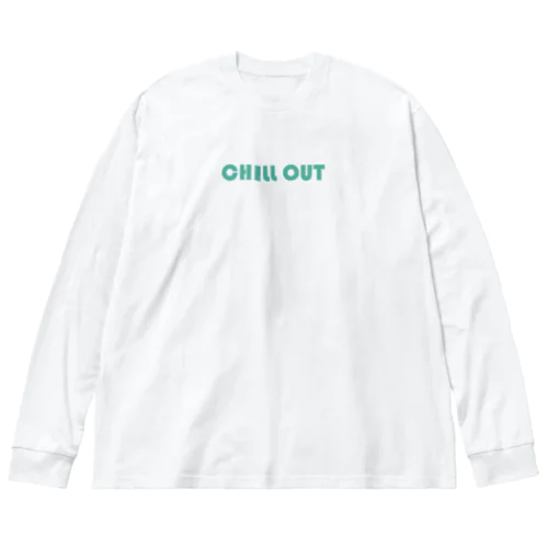 chill out チルしちゃお ビッグシルエットロングスリーブTシャツ