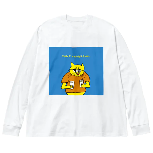 パーティ失敗猫 Big Long Sleeve T-Shirt