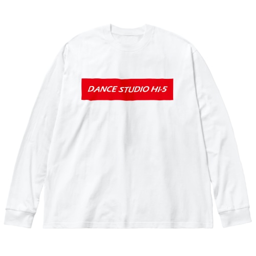 DANCE STUDIO HI-5 オリジナルロゴT Big Long Sleeve T-Shirt