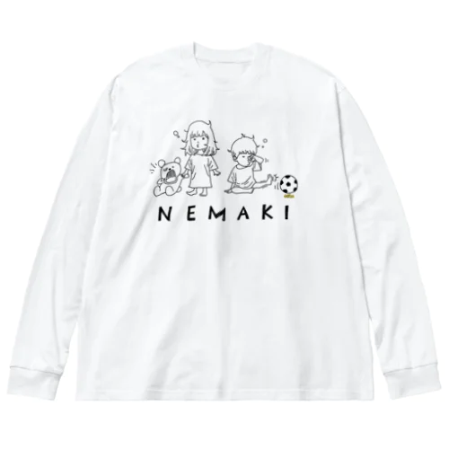 NEMAKI ビッグシルエットロングスリーブTシャツ