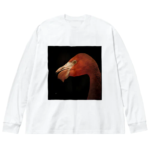 フラミンゴ Big Long Sleeve T-Shirt