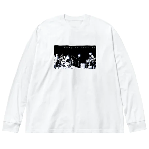 ゆれつづけるTシャツ Big Long Sleeve T-Shirt