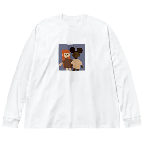 Skin colors don't matter  Big Long Sleeve T-Shirt