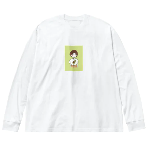 将来はアボカド Big Long Sleeve T-Shirt