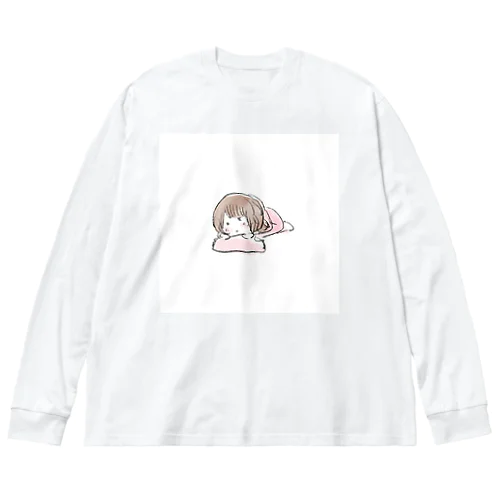 しーさん ビッグシルエットロングスリーブTシャツ