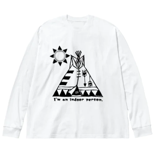 ティピーテント Big Long Sleeve T-Shirt