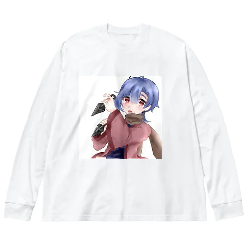 中忍・忍ちゃん Big Long Sleeve T-Shirt