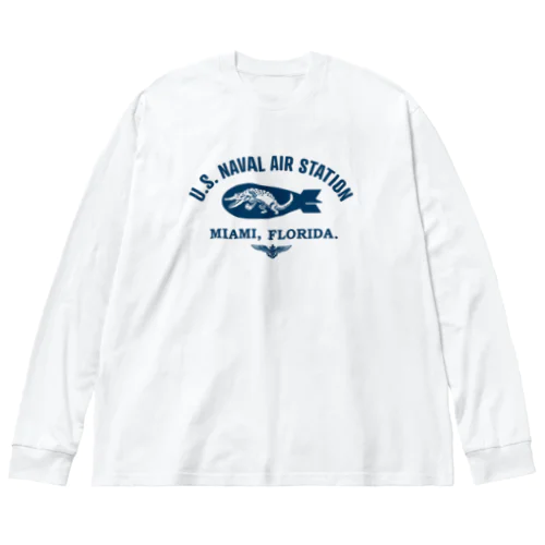 US NAVAL AIR STATION MIAMI Big Long Sleeve T-Shirt