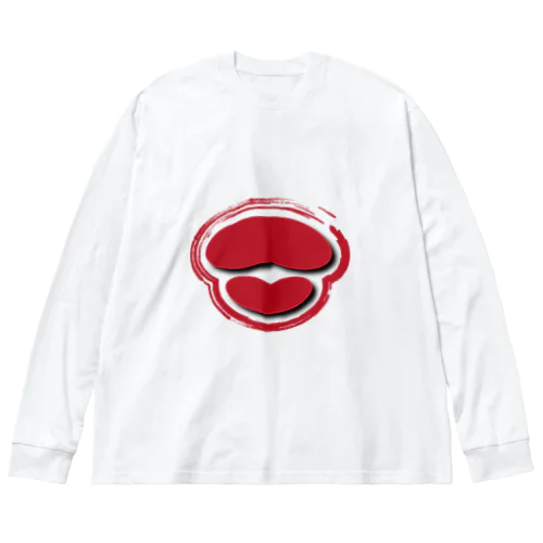 [Eyes👁&Lips👄] ビッグシルエットロングスリーブTシャツ