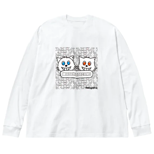 ウルフ君とウルフちゃん Big Long Sleeve T-Shirt