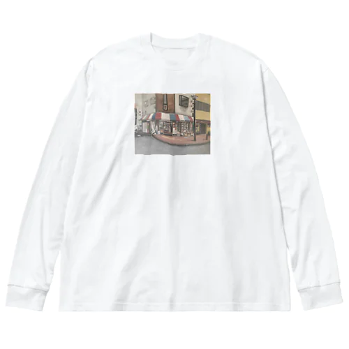 油絵 Big Long Sleeve T-Shirt