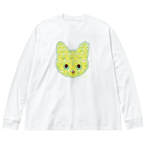 miette+a×mo=ka　メロン ビッグシルエットロングスリーブTシャツ