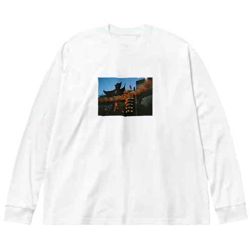 中華街 Big Long Sleeve T-Shirt