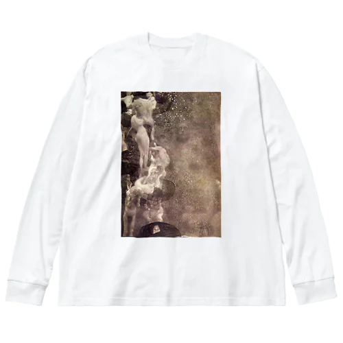 グスタフ・クリムト（Gustav Klimt） / 『哲学』（1899年 - 1907年） ビッグシルエットロングスリーブTシャツ