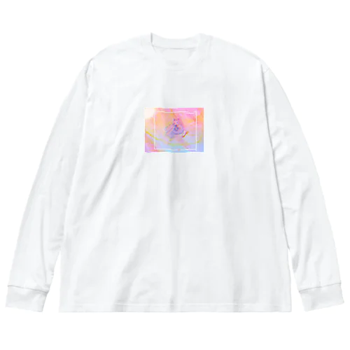 もぐもぐオーロラハム Big Long Sleeve T-Shirt