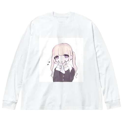 量産型ちゃん ビッグシルエットロングスリーブTシャツ