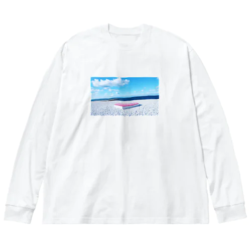 iloveyou  海 ビッグシルエットロングスリーブTシャツ