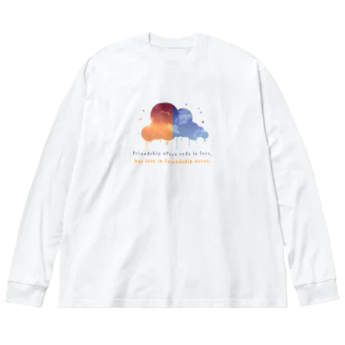 Friendship ビッグシルエットロングスリーブTシャツ