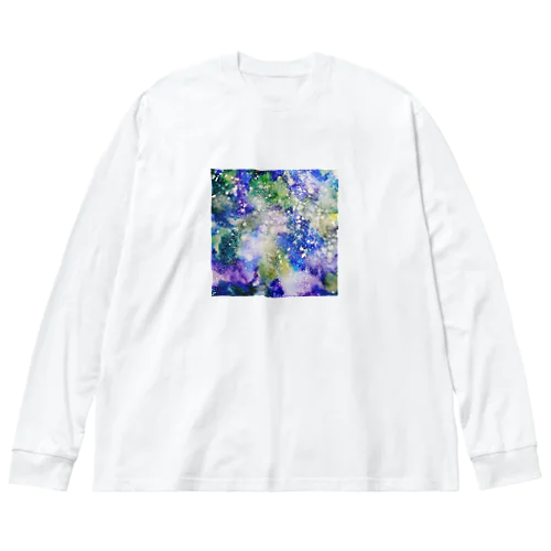 emotional galaxy ビッグシルエットロングスリーブTシャツ