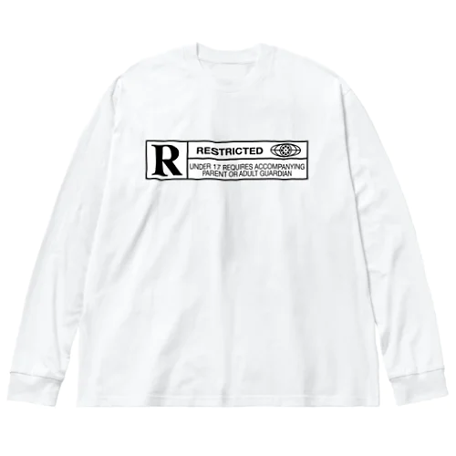 R RESTRICTED Big Long Sleeve T-Shirt