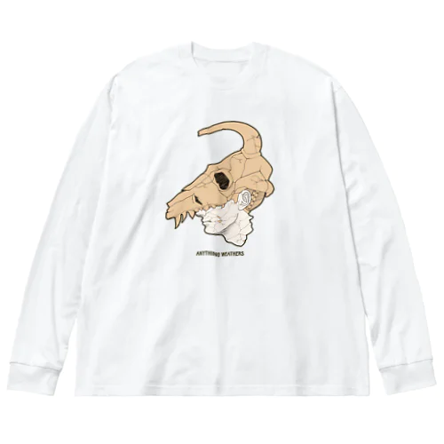 風化 ビッグシルエットロングスリーブTシャツ