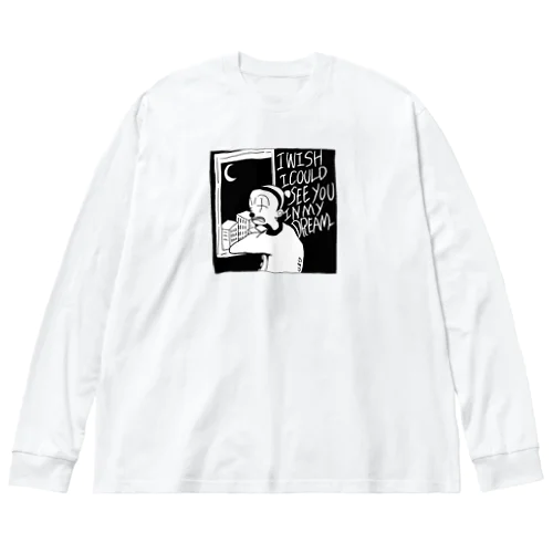 夢でいいから会えたなら☆色展開あり Big Long Sleeve T-Shirt