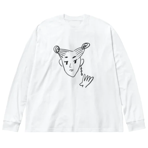 あいあむ445∞シリーズ Big Long Sleeve T-Shirt