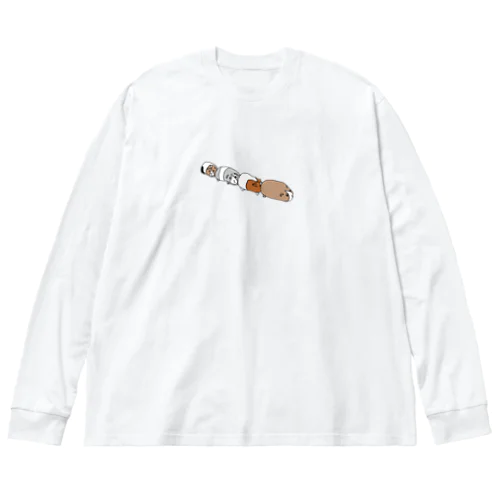 渋滞モルモット Big Long Sleeve T-Shirt