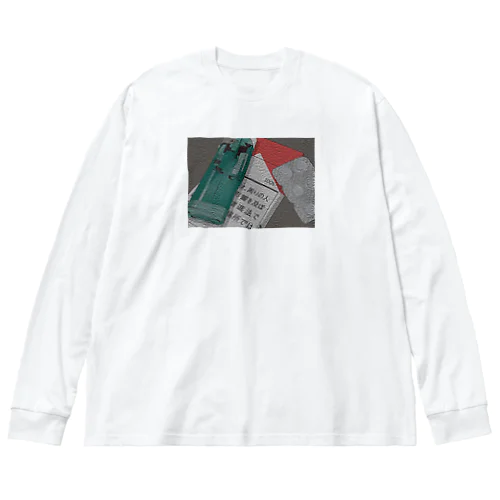 タバコ Big Long Sleeve T-Shirt