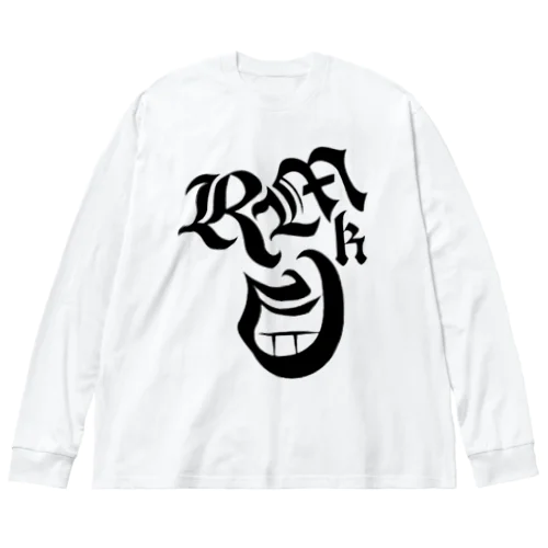 RMk→D ロゴ ビッグシルエットロングスリーブTシャツ