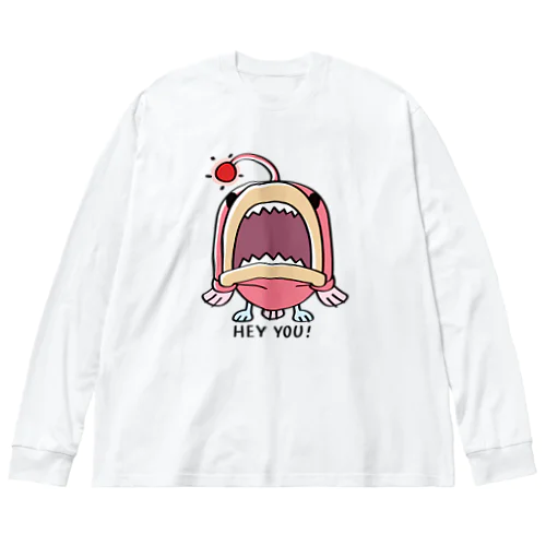 海の底のあんこ姫*HEY YOU!*A ビッグシルエットロングスリーブTシャツ