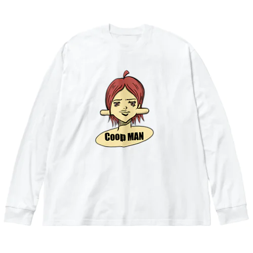 くーぷ ビッグシルエットロングスリーブTシャツ