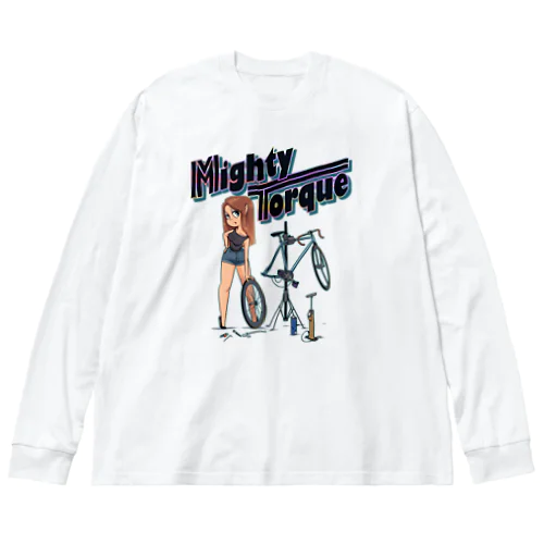 "Mighty Torque" ビッグシルエットロングスリーブTシャツ