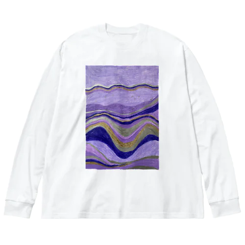 どこかの地層 Big Long Sleeve T-Shirt