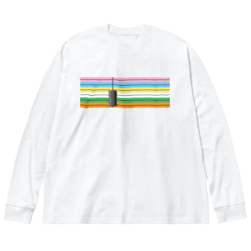 WTB目視点検用メモリと重り  Big Long Sleeve T-Shirt