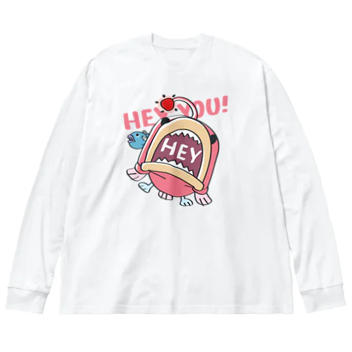 HEY YOU!*釣れたかもA* Big Long Sleeve T-Shirt