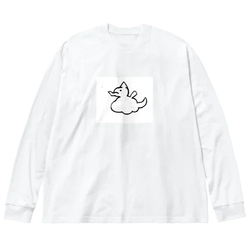 歩く蛇蒲萄 ビッグシルエットロングスリーブTシャツ