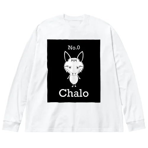 Chalo-No.0 ビッグシルエットロングスリーブTシャツ