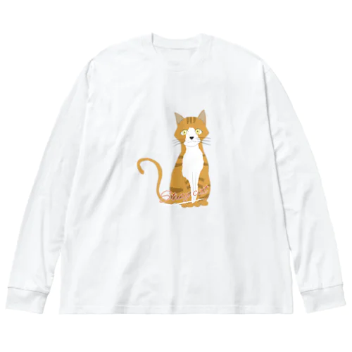 野良猫ちゃん Big Long Sleeve T-Shirt