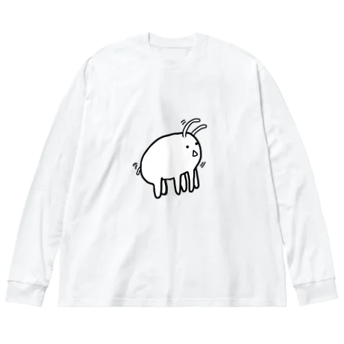 ぷるぷるさん Big Long Sleeve T-Shirt