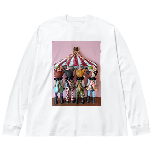 サーカスごっこ(後ろ向き) Big Long Sleeve T-Shirt