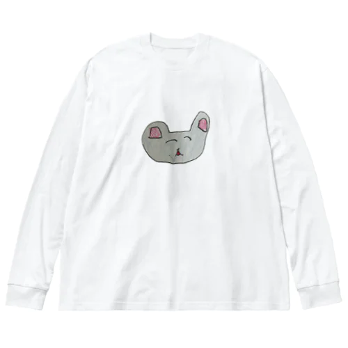 ねこちゃん…ぽくないからしろくまにしよう Big Long Sleeve T-Shirt