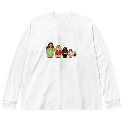 ごぎょーりょーしか (改) Big Long Sleeve T-Shirt