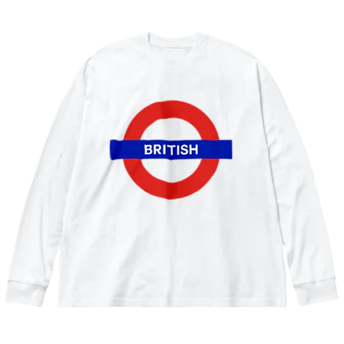 BRITISH-ブリティッシュ- ビッグシルエットロングスリーブTシャツ