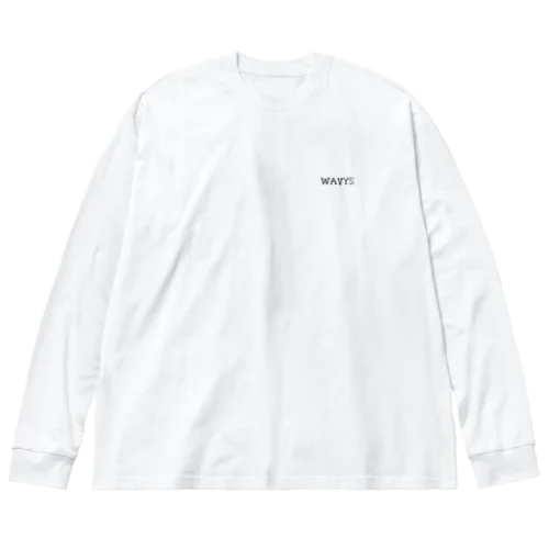 LIFE is WAVY ビッグシルエットロングスリーブTシャツ