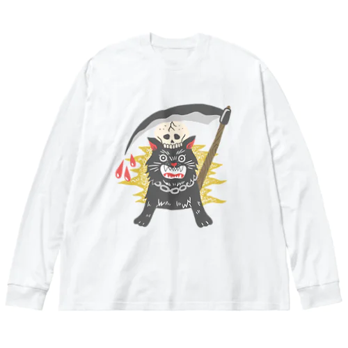 Reaper cat Big Long Sleeve T-Shirt