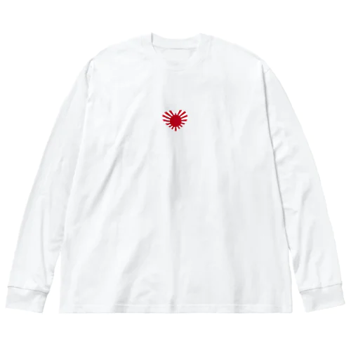 【ハート旭日旗】シリーズ Big Long Sleeve T-Shirt