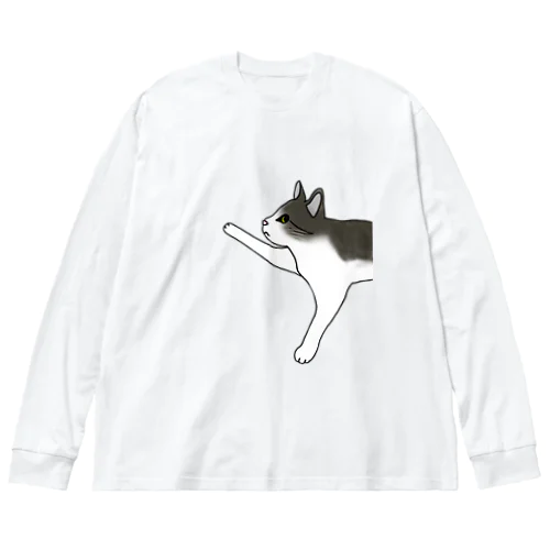 キジトラネコのメルくん Big Long Sleeve T-Shirt