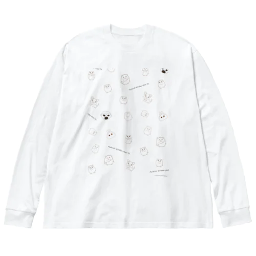 集合イラストシンプル Big Long Sleeve T-Shirt